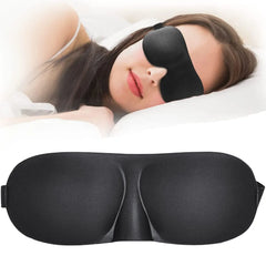 3D Sleeping Eye Mask Blindfold Soft Paded Sleep Shade Travel Shade Rest Relax Aid Comfort For Eyes Rest Health Care