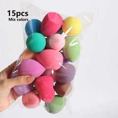 15 Pieces Makeup Sponge Blenders Blending Sponge Foundation Applicator Cosmetic Sponges Makeup Tools Wholesale