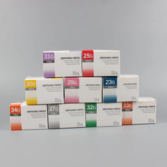 100pcs/box 30G 31G 32G 34G 4mm 13mm painless Small Needle Disposable Sterilize Injector meso Needle Body piercing needle