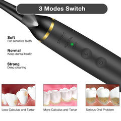 Sonic Dental Scaler Calculus Remover Teeth Tartar Eliminator Plaque Cleaner Electric Tooth Stain Stone Removal Device Oral Care