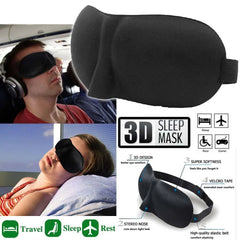 3D Sleeping Eye Mask Blindfold Soft Paded Sleep Shade Travel Shade Rest Relax Aid Comfort For Eyes Rest Health Care