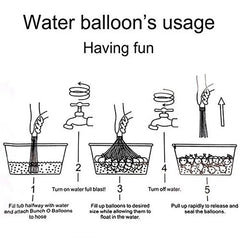 111 Water Balloons Bombs Amazing Children Water War Game Supplies Kids Summer Outdoor Beach Toy Party